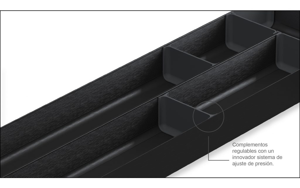 Cubertero 800_regulable