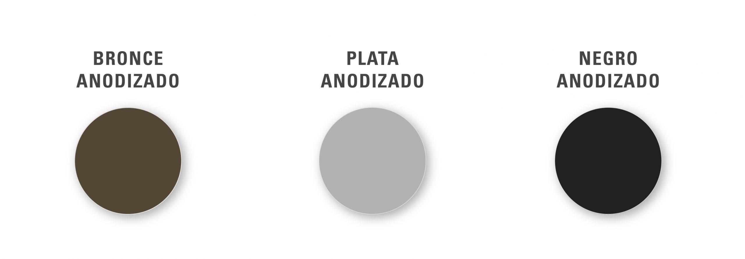 Spin Door – acabados anodizados