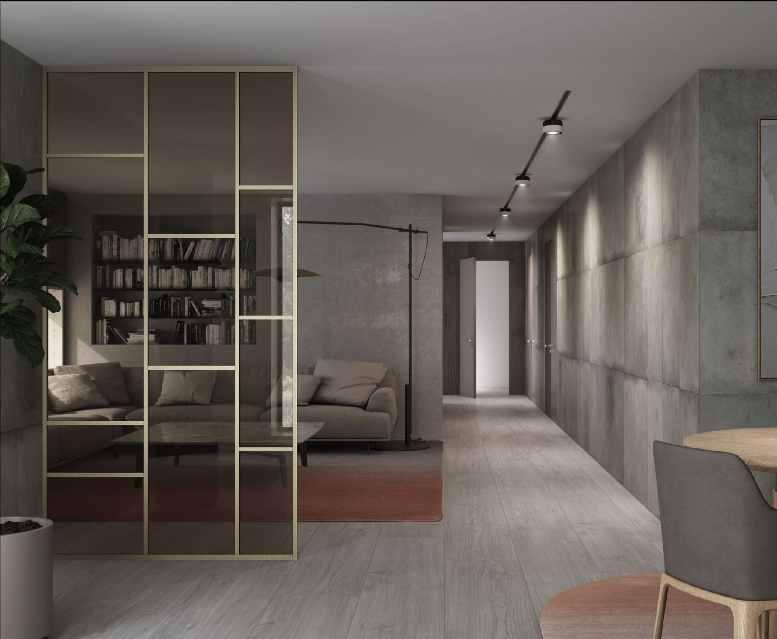 División de espacios