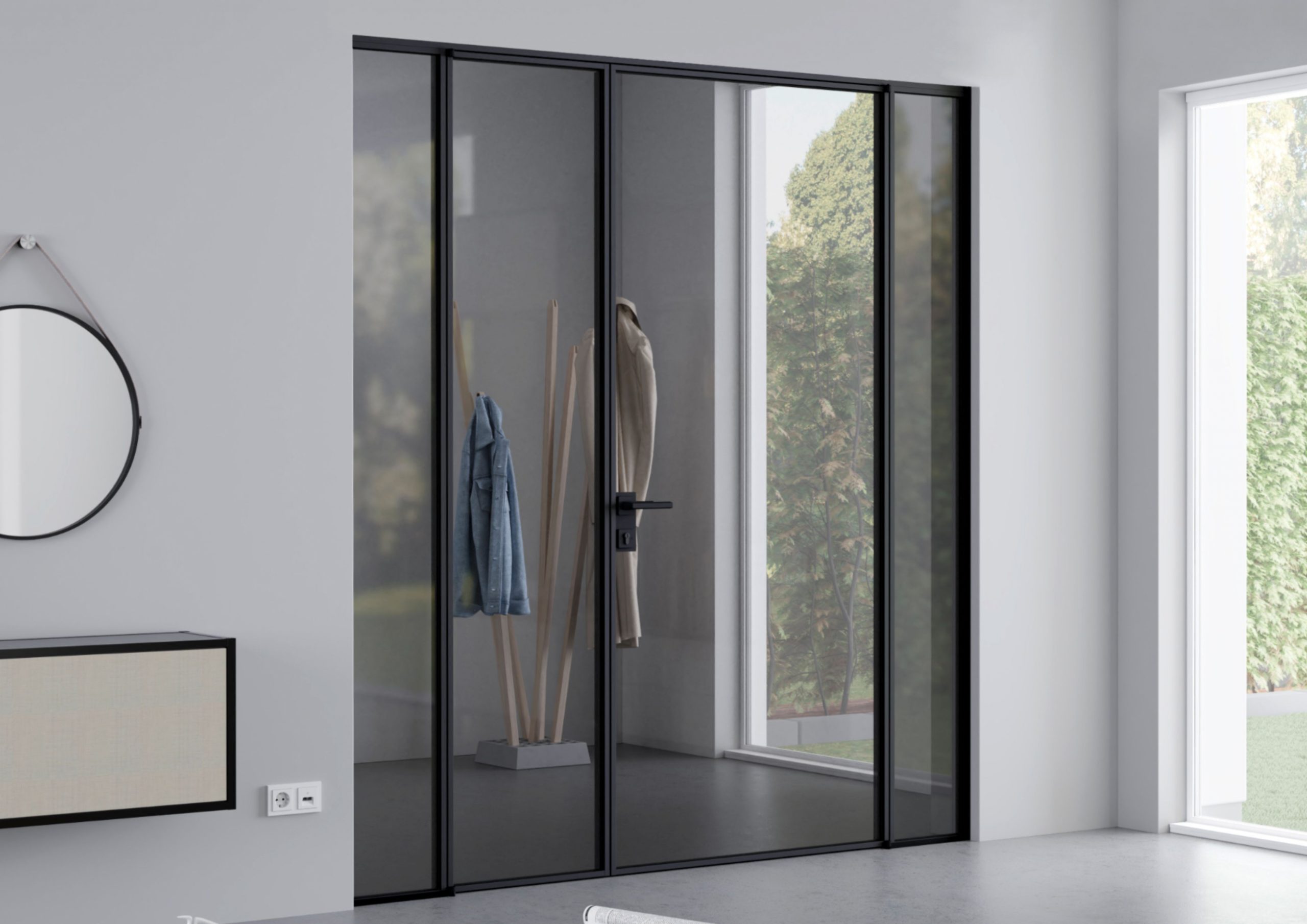 División de espacios