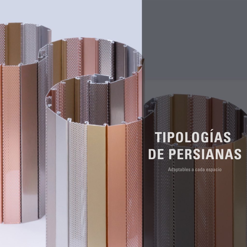 Portada tipologías de persianas
