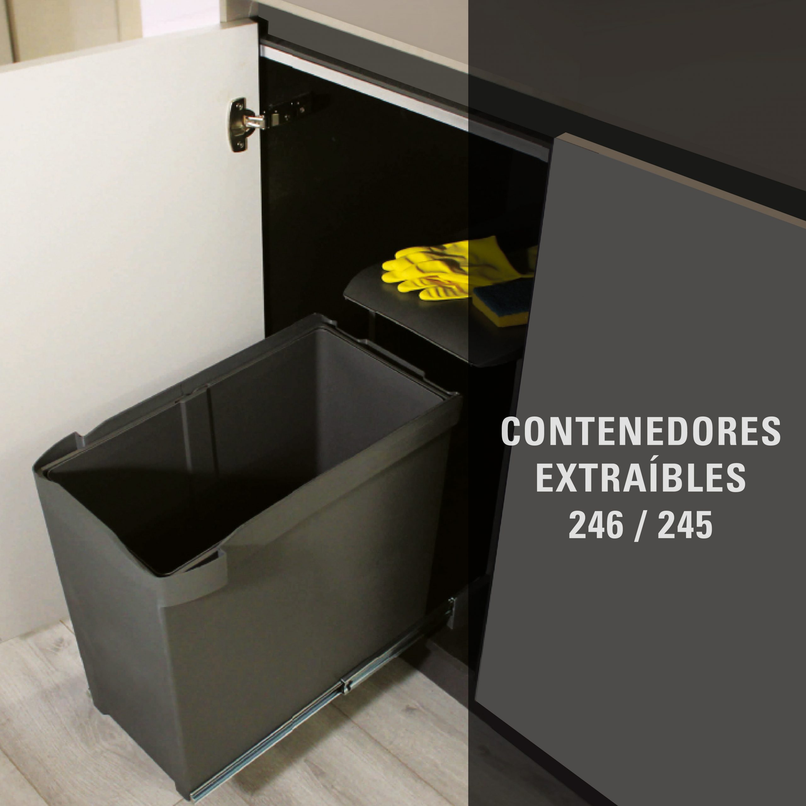 Sistemas de residuos extraíbles Sistemas de residuos extraíbles