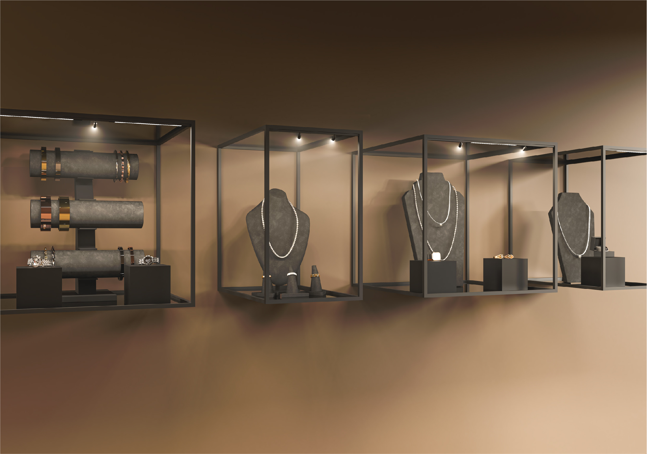 Lite track iluminación objetos