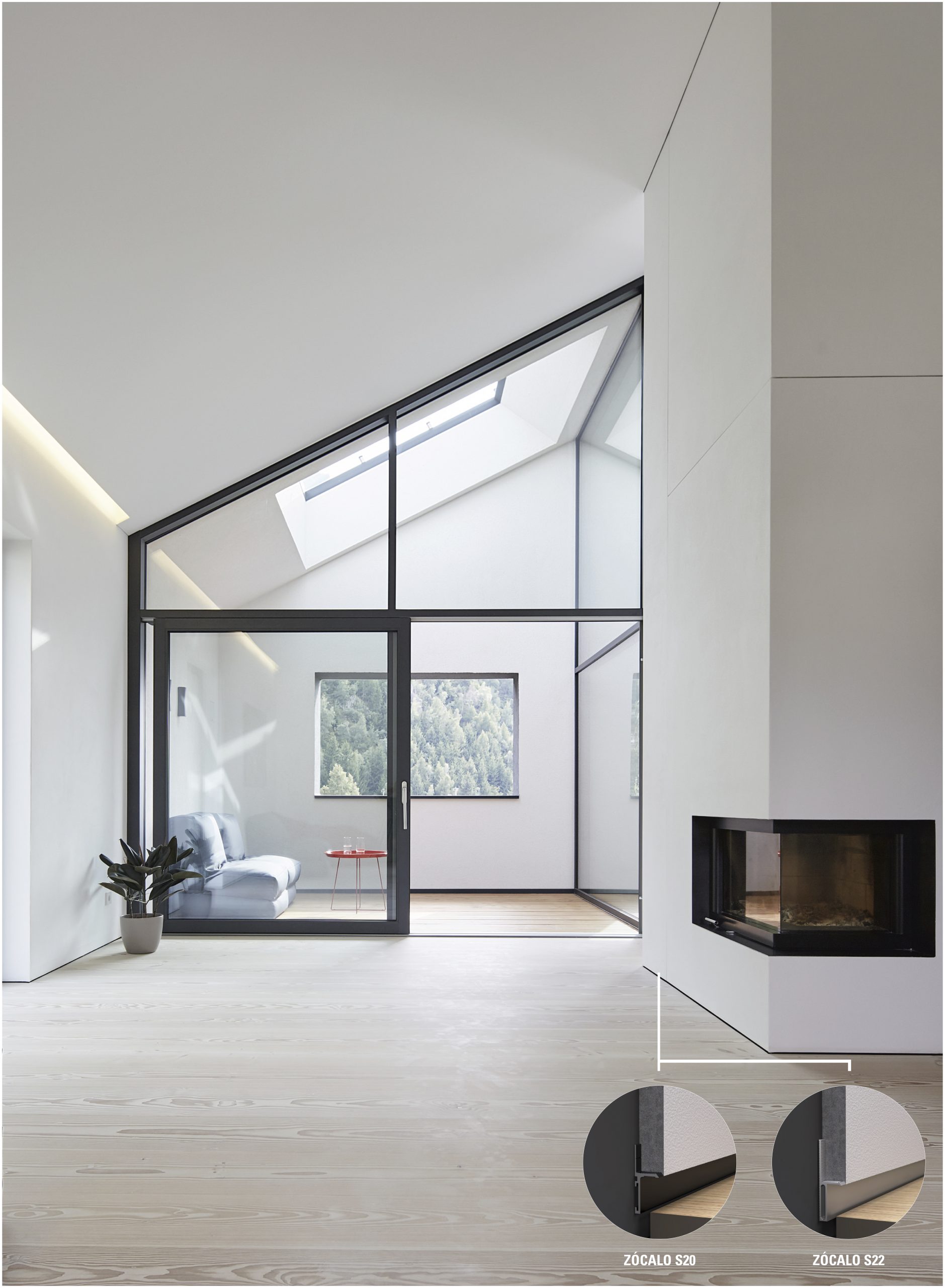 Perfiles zócalo de pared